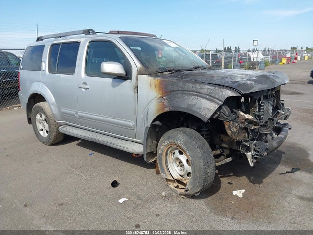 46248753 :رقم المزاد ، 5N1AR18WX5C761144 vin ، 2005 Nissan Pathfinder Se مزاد بيع