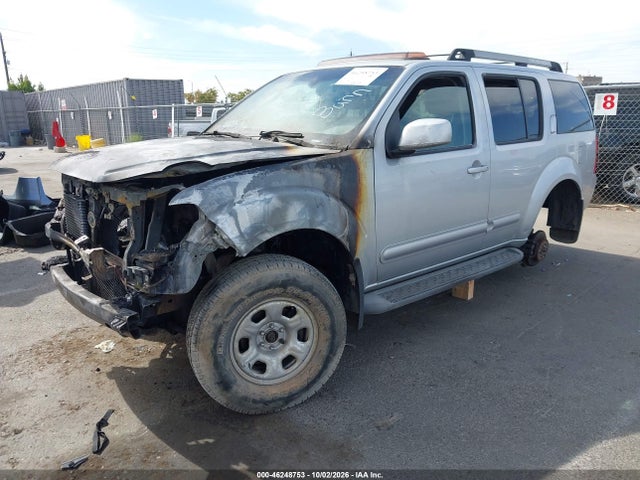 46248753 :رقم المزاد ، 5N1AR18WX5C761144 vin ، 2005 Nissan Pathfinder Se مزاد بيع