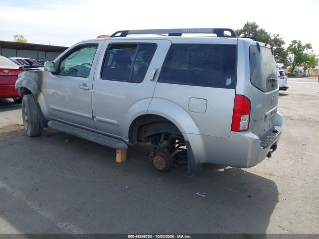 46248753 :رقم المزاد ، 5N1AR18WX5C761144 vin ، 2005 Nissan Pathfinder Se مزاد بيع