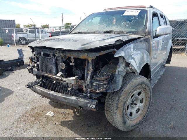 46248753 :رقم المزاد ، 5N1AR18WX5C761144 vin ، 2005 Nissan Pathfinder Se مزاد بيع
