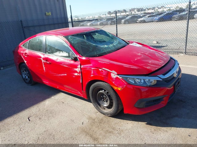 2016 Honda Civic Lx მანქანა იყიდება აუქციონზე, vin: 2HGFC2F57GH575347, აუქციონის ნომერი: 46248784
