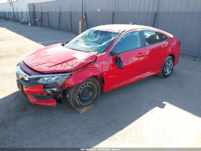 2016 Honda Civic Lx მანქანა იყიდება აუქციონზე, vin: 2HGFC2F57GH575347, აუქციონის ნომერი: 46248784