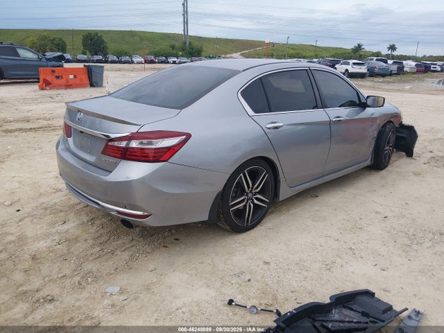 Продажа на аукционе авто 2017 Honda Accord Sport, vin: 1HGCR2F50HA046646, номер лота: 46248898