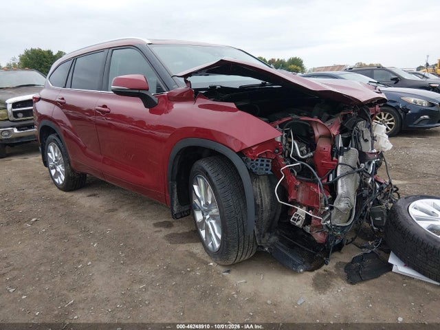 Продаж на аукціоні авто 2021 Toyota Highlander Limited, vin: 5TDDZRBH9MS544210, номер лоту: 46248910