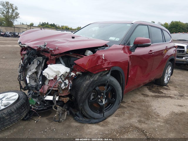 Aukcja sprzedaży 2021 Toyota Highlander Limited, vin: 5TDDZRBH9MS544210, numer aukcji: 46248910