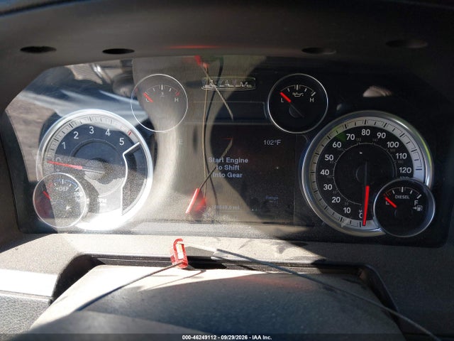 46249112 :رقم المزاد ، 1C6RR7VMXES481170 vin ، 2014 Ram 1500 Laramie مزاد بيع