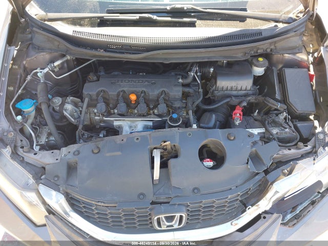 46249114 :رقم المزاد ، 19XFB2F5XFE069135 vin ، 2015 Honda Civic Lx مزاد بيع