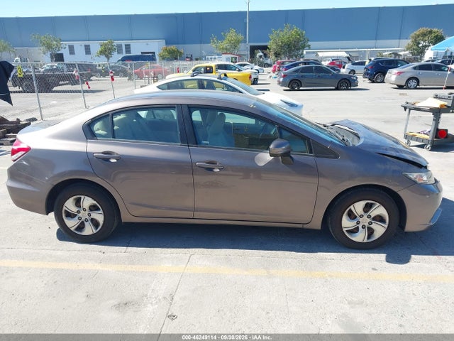 46249114 :رقم المزاد ، 19XFB2F5XFE069135 vin ، 2015 Honda Civic Lx مزاد بيع