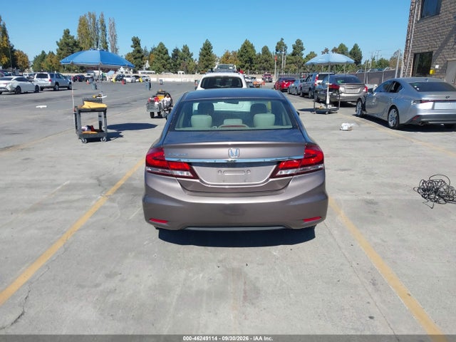 46249114 :رقم المزاد ، 19XFB2F5XFE069135 vin ، 2015 Honda Civic Lx مزاد بيع