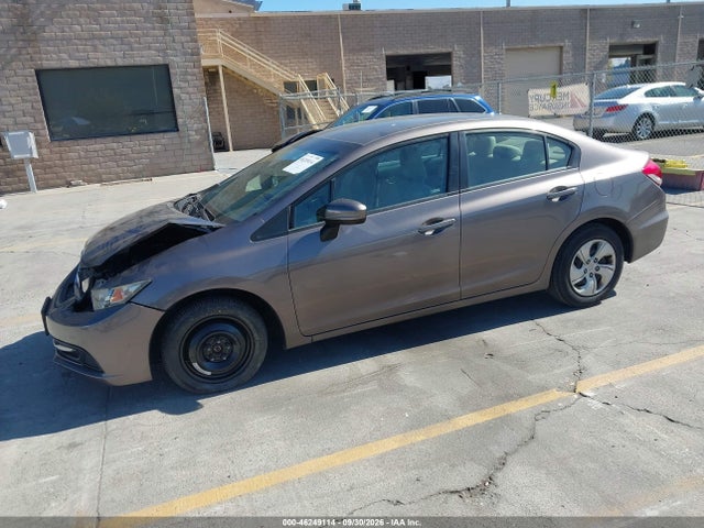46249114 :رقم المزاد ، 19XFB2F5XFE069135 vin ، 2015 Honda Civic Lx مزاد بيع
