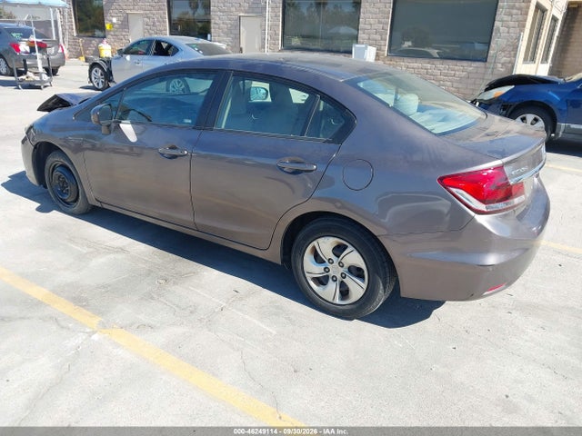 46249114 :رقم المزاد ، 19XFB2F5XFE069135 vin ، 2015 Honda Civic Lx مزاد بيع