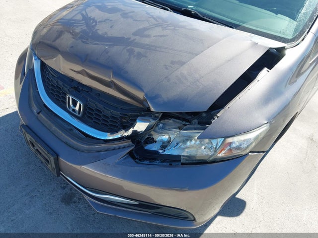 46249114 :رقم المزاد ، 19XFB2F5XFE069135 vin ، 2015 Honda Civic Lx مزاد بيع