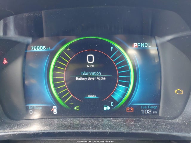 46249191 :رقم المزاد ، 1G1RA6S59HU115046 vin ، 2017 Chevrolet Volt Lt مزاد بيع