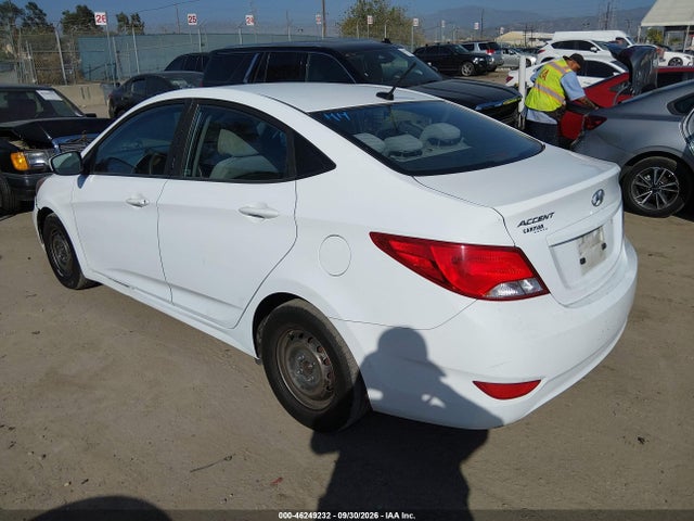 46249232 :رقم المزاد ، KMHCT4AE3HU272113 vin ، 2017 Hyundai Accent Se مزاد بيع