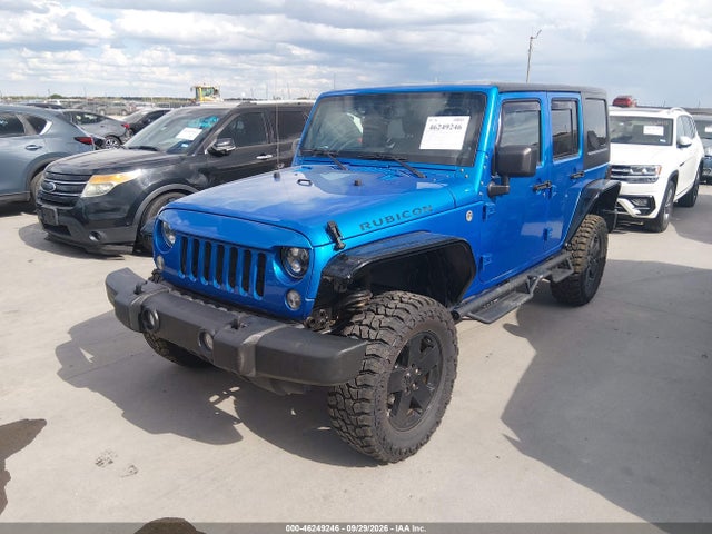 Продажа на аукционе авто 2015 Jeep Wrangler Unlimited Rubicon, vin: 1C4BJWFGXFL769335, номер лота: 46249246