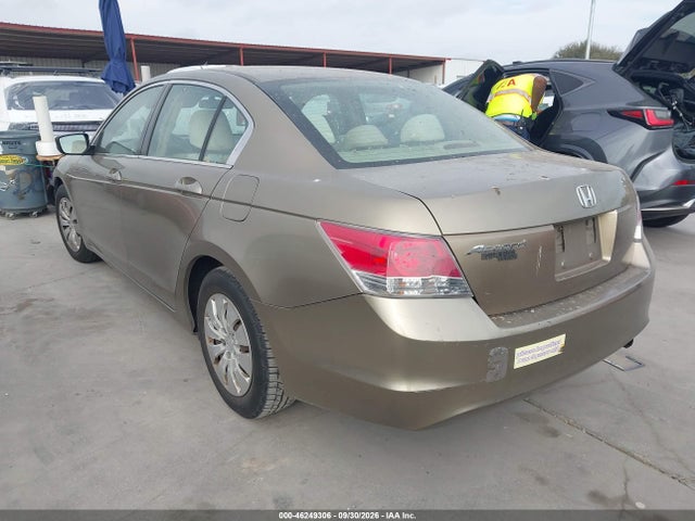Aukcja sprzedaży 2008 Honda Accord 2.4 Lx, vin: 1HGCP26328A013653, numer aukcji: 46249306