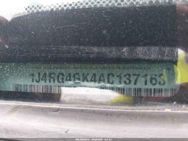 Продаж на аукціоні авто 2010 Jeep Commander Sport, vin: 1J4RG4GK4AC137163, номер лоту: 46249310