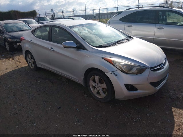 2013 Hyundai Elantra Gls მანქანა იყიდება აუქციონზე, vin: KMHDH4AE6DU907194, აუქციონის ნომერი: 46249324