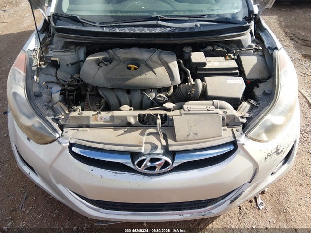 2013 Hyundai Elantra Gls მანქანა იყიდება აუქციონზე, vin: KMHDH4AE6DU907194, აუქციონის ნომერი: 46249324