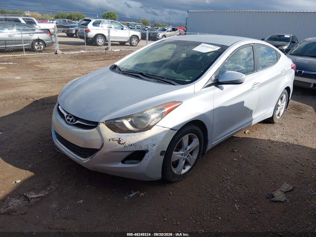 2013 Hyundai Elantra Gls მანქანა იყიდება აუქციონზე, vin: KMHDH4AE6DU907194, აუქციონის ნომერი: 46249324
