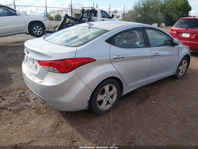 2013 Hyundai Elantra Gls მანქანა იყიდება აუქციონზე, vin: KMHDH4AE6DU907194, აუქციონის ნომერი: 46249324