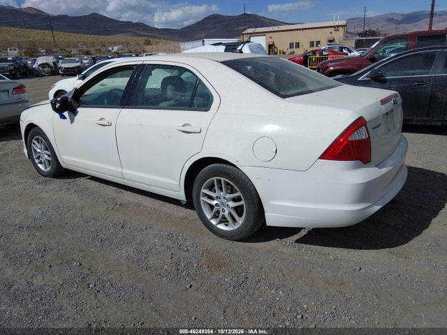 46249354 :رقم المزاد ، 3FAHP0GA0CR333757 vin ، 2012 Ford Fusion S مزاد بيع