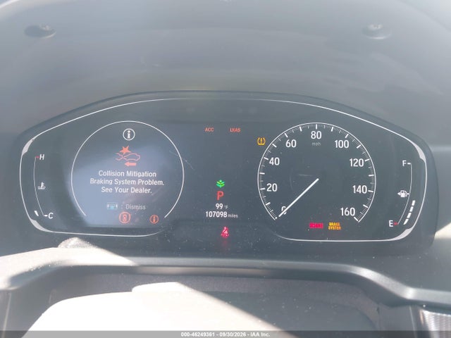 2018 Honda Accord Sport 2.0t მანქანა იყიდება აუქციონზე, vin: 1HGCV2F30JA004199, აუქციონის ნომერი: 46249361