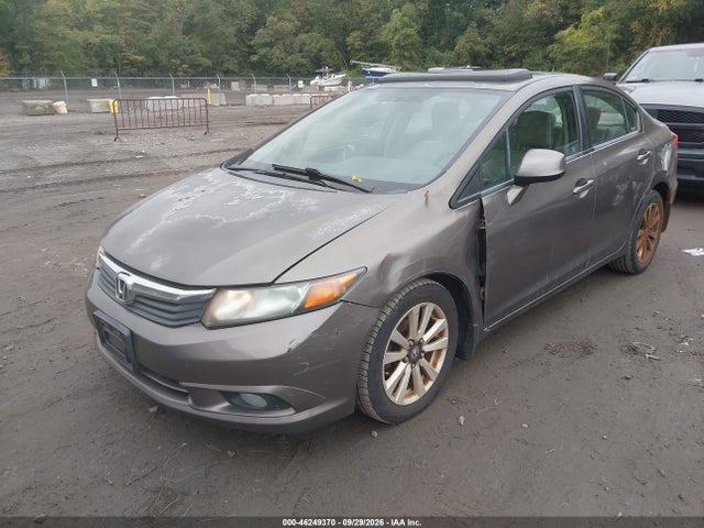 46249370 :رقم المزاد ، 2HGFB2F91CH507593 vin ، 2012 Honda Civic Ex-l مزاد بيع