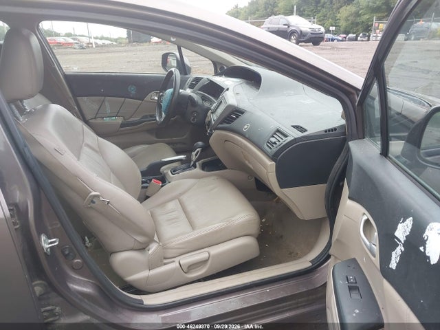 46249370 :رقم المزاد ، 2HGFB2F91CH507593 vin ، 2012 Honda Civic Ex-l مزاد بيع