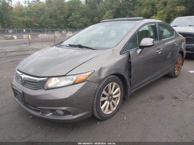 46249370 :رقم المزاد ، 2HGFB2F91CH507593 vin ، 2012 Honda Civic Ex-l مزاد بيع