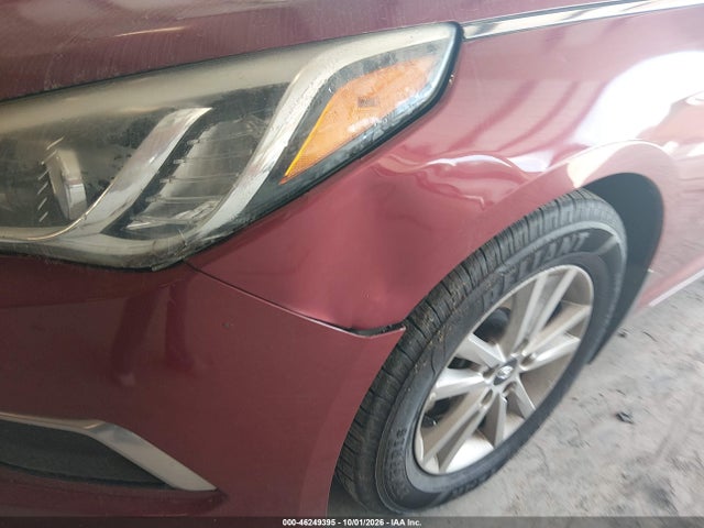 2016 Hyundai Sonata Se მანქანა იყიდება აუქციონზე, vin: 5NPE24AF0GH422793, აუქციონის ნომერი: 46249395