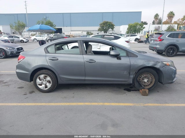 Продаж на аукціоні авто 2013 Honda Civic Lx, vin: 19XFB2F5XDE231018, номер лоту: 46249397