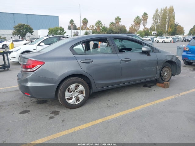 Продаж на аукціоні авто 2013 Honda Civic Lx, vin: 19XFB2F5XDE231018, номер лоту: 46249397