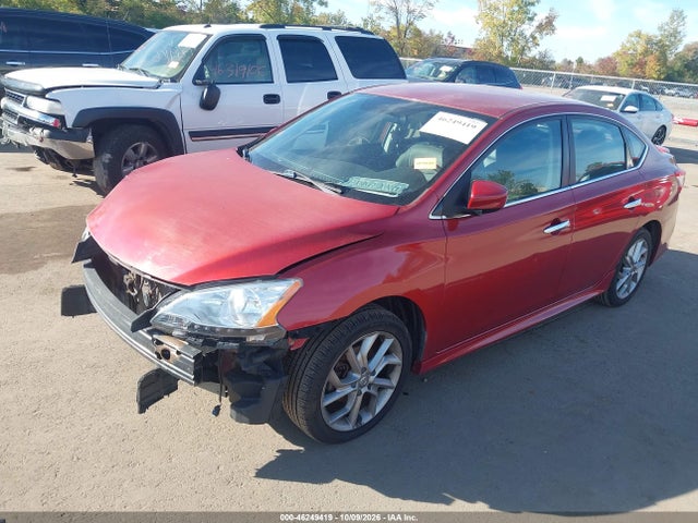 46249419 :رقم المزاد ، 3N1AB7AP8EY297473 vin ، 2014 Nissan Sentra Sr مزاد بيع