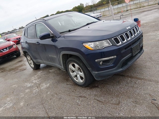 2018 Jeep Compass Latitude 4x4 მანქანა იყიდება აუქციონზე, vin: 3C4NJDBB5JT492537, აუქციონის ნომერი: 46249444