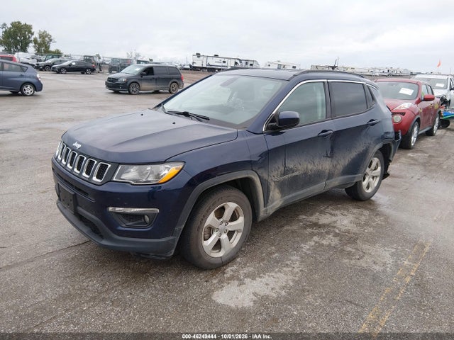 2018 Jeep Compass Latitude 4x4 მანქანა იყიდება აუქციონზე, vin: 3C4NJDBB5JT492537, აუქციონის ნომერი: 46249444
