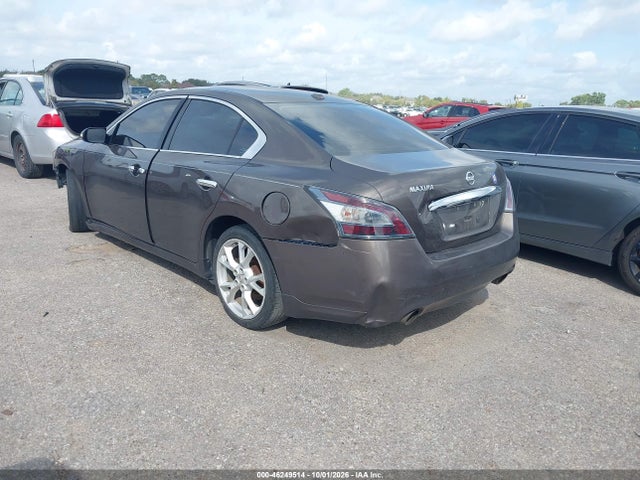 Продаж на аукціоні авто 2014 Nissan Maxima 3.5 Sv, vin: 1N4AA5AP7EC491611, номер лоту: 46249514