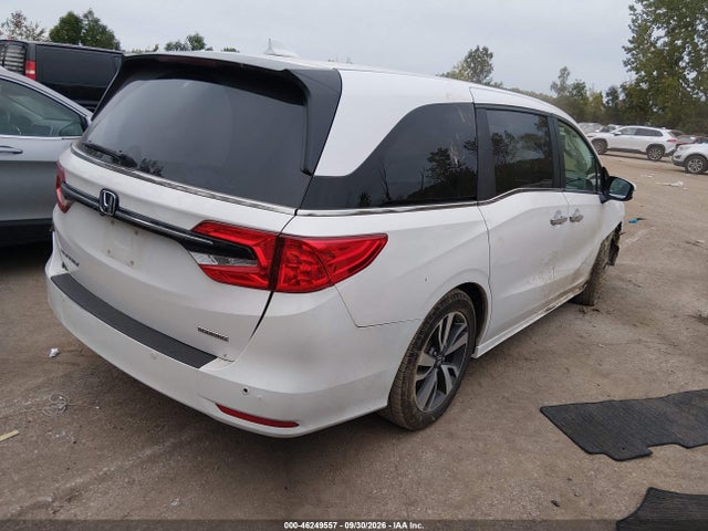 2024 Honda Odyssey Touring მანქანა იყიდება აუქციონზე, vin: 5FNRL6H80RB024910, აუქციონის ნომერი: 46249557