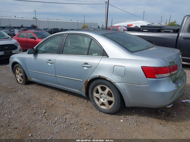 2007 Hyundai Sonata Limited/se V6 მანქანა იყიდება აუქციონზე, vin: 5NPEU46F97H168813, აუქციონის ნომერი: 46249740