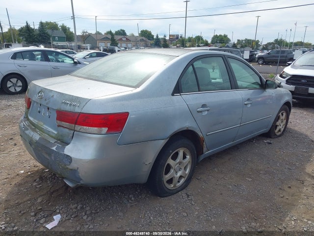 2007 Hyundai Sonata Limited/se V6 მანქანა იყიდება აუქციონზე, vin: 5NPEU46F97H168813, აუქციონის ნომერი: 46249740