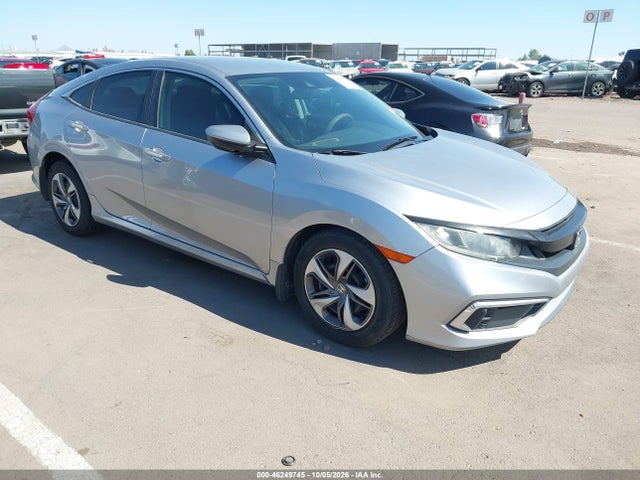2019 Honda Civic Lx მანქანა იყიდება აუქციონზე, vin: 19XFC2F62KE009513, აუქციონის ნომერი: 46249745