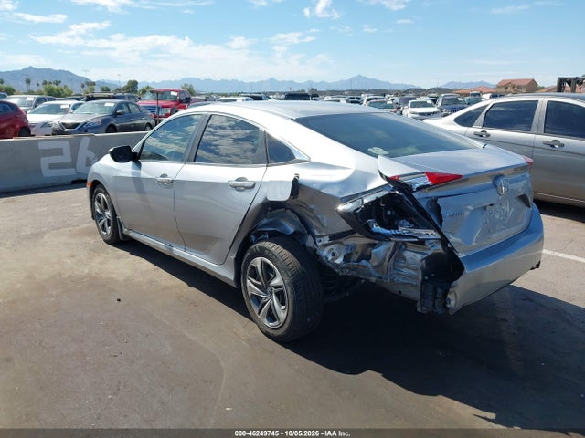 Aukcja sprzedaży 2019 Honda Civic Lx, vin: 19XFC2F62KE009513, numer aukcji: 46249745