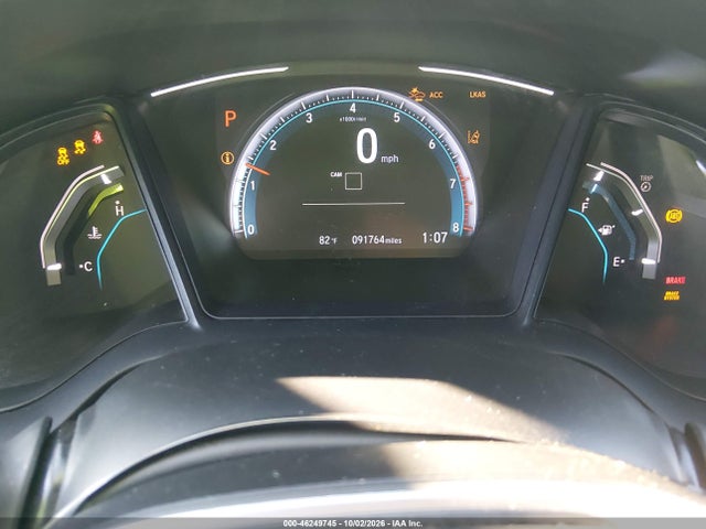 Aukcja sprzedaży 2019 Honda Civic Lx, vin: 19XFC2F62KE009513, numer aukcji: 46249745