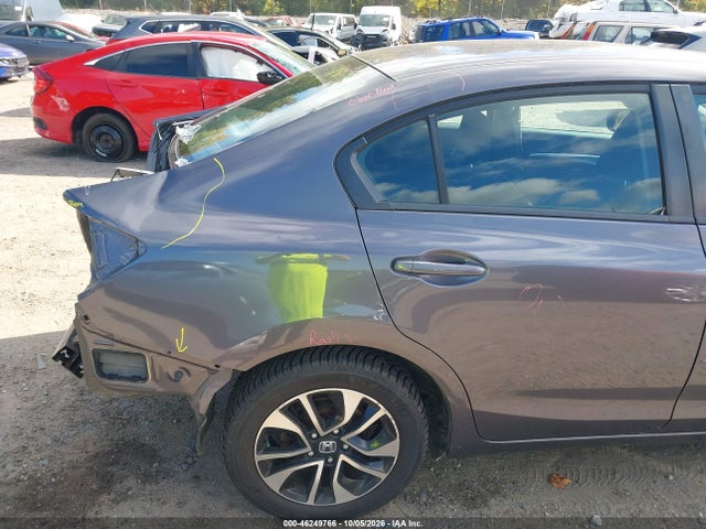 46249766 :رقم المزاد ، 19XFB2F84FE273245 vin ، 2015 Honda Civic Ex مزاد بيع