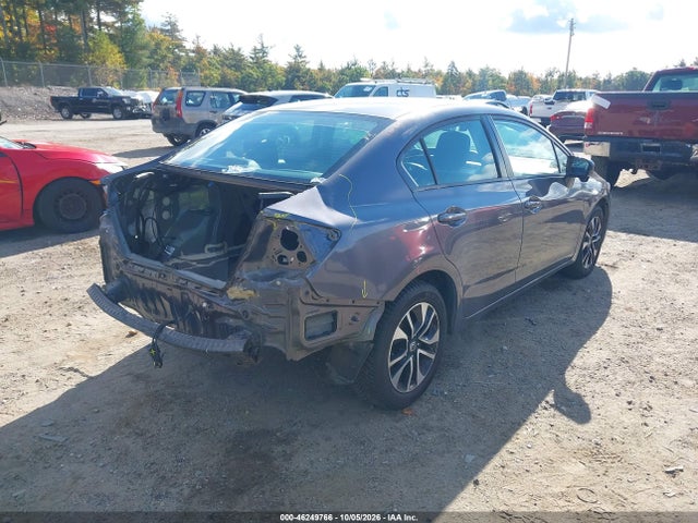 46249766 :رقم المزاد ، 19XFB2F84FE273245 vin ، 2015 Honda Civic Ex مزاد بيع
