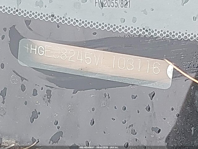 46249857 :رقم المزاد ، 1HGEJ8245VL103116 vin ، 1997 Honda Civic Ex مزاد بيع