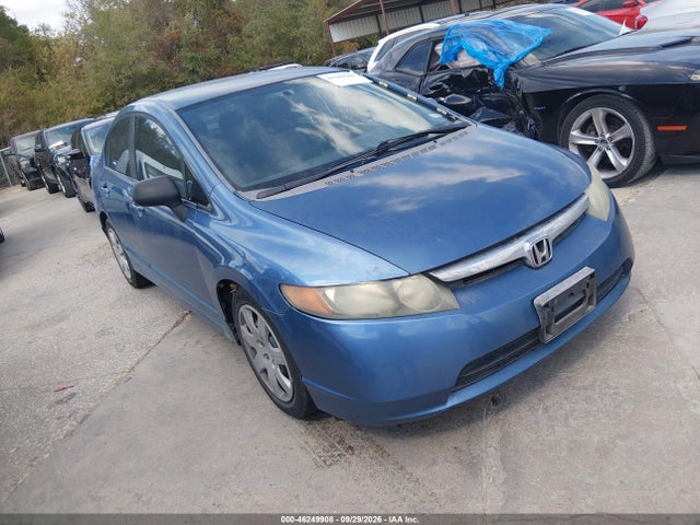 2008 Honda Civic Lx მანქანა იყიდება აუქციონზე, vin: 1HGFA16578L086029, აუქციონის ნომერი: 46249908