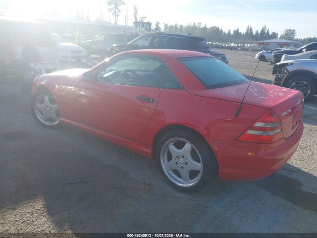 Aukcja sprzedaży 1999 Mercedes-benz Slk 230 Kompressor, vin: WDBKK47F5XF142676, numer aukcji: 46249913