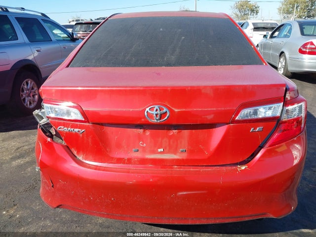 Продажа на аукционе авто 2014 Toyota Camry Le, vin: 4T4BF1FK8ER365095, номер лота: 46249942