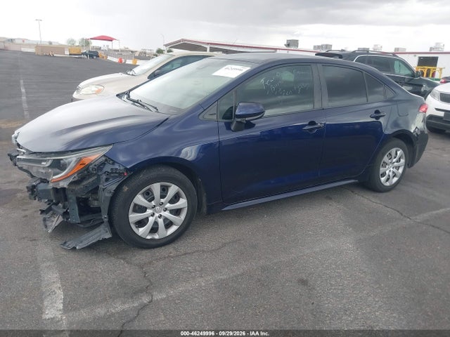 46249996 :رقم المزاد ، JTDEPRAE1LJ006694 vin ، 2020 Toyota Corolla Le مزاد بيع